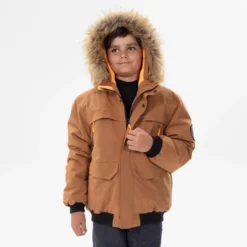 Abrigo De Montaña Y Nieve Impermeable Niños 7-15 Años Quechua SH100 X-Warm Azul -Deporte Total Shop abrigo de montaa y nieve impermeable nios 7 15 aos quechua sh100 xwarm marron