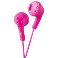 Auriculares JVC HA-F160 Botón Cable 1m Cuerpo De Caucho - Máximo Confort Negro -Deporte Total Shop auriculares jvc ha f160 boton cable 1m cuerpo de caucho maximo confort rosa