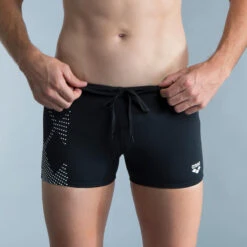 Bañador Hombre Natación Arena Bóxer Negro 6 Bañador Hombre Natación Arena Bóxer Negro -Deporte Total Shop baador hombre natacion arena boxer negro 2