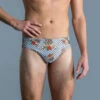 Bañador Hombre Natación Arena Slip Gris