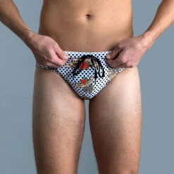 Bañador Hombre Natación Arena Slip Gris -Deporte Total Shop baador hombre natacion arena slip gris 2