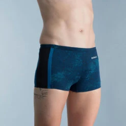 Bóxer Natación Yoko Hombre Negro Amarillo Azul -Deporte Total Shop baador hombre natacion boxer nabaiji negro turquesa