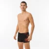 Bañador Hombre Natación Speedo Bóxer Negro Rojo