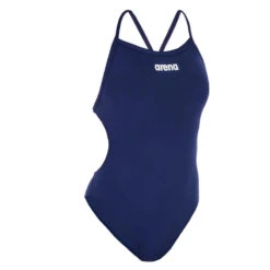 Bañador Mujer Natación Arena Solid Tech Azul Marino 7 Bañador Mujer Natación Arena Solid Tech Azul Marino -Deporte Total Shop baador mujer natacion arena solid tech azul marino 3