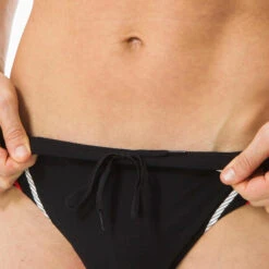 Bañador Slip Natación Arena Negro Blanco Rojo IT*** -Deporte Total Shop baador slip natacion arena negro blanco rojo it 2