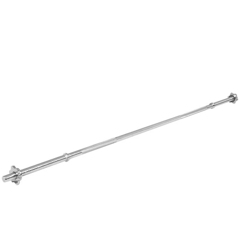 Barra Musculación 1,65 M Ø 30 Mm 9 Kg Con 2 Cierres De Estrella Aguanta 300 Kg 1 Barra Musculación 1,65 M Ø 30 Mm 9 Kg Con 2 Cierres De Estrella Aguanta 300 Kg