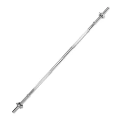 Barra Olímpica 1.8m Diámetro 25mm + 2 Seguros Fitness Tech