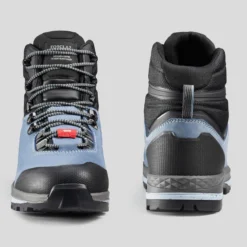 Botas De Montaña Y Trekking Impermeables De Piel Mujer Forclaz Trek 100 -Deporte Total Shop botas de montaa y trekking impermeables de piel mujer forclaz trek 100 3