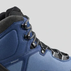 Botas De Montaña Y Trekking Impermeables Mujer Forclaz Trek100 Azul -Deporte Total Shop botas de montaa y trekking impermeables mujer forclaz trek100 azul 2