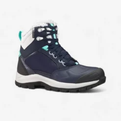 Botas De Nieve Y Apreski Impermeables Mujer Quechua SH520 X-Warm Negro -Deporte Total Shop botas de nieve y apreski impermeables mujer quechua sh520 x warm azul
