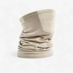 BRAGA CUELLO CICLISMO CARRETERA MULTIPOSICIÓN 500 - LANA MERINA GRIS ANTRACITA -Deporte Total Shop braga de cuello ciclismo carretera multiposicion 500 lana merina lin