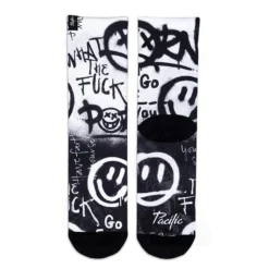 Calcetin Running Con Tejido Coolmax Unisex Acid BW, Sublimado Multicolor -Deporte Total Shop calcetin running con tejido coolmax unisex acid bw sublimado multicolor 2