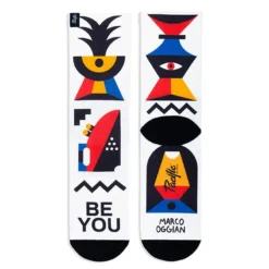 Calcetin Running Con Tejido Coolmax Unisex Be You, Sublimado Multicolor -Deporte Total Shop calcetin running con tejido coolmax unisex be you sublimado multicolor 2