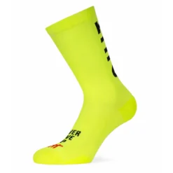 Calcetin Running Unisex Don't Quit, Tricotado Color Neon Amarillo -Deporte Total Shop calcetin running unisex dont quit tricotado color neon amarillo 2
