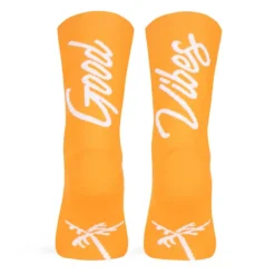 Calcetin Running Unisex Good Vibes, Tricotado Color Yema -Deporte Total Shop calcetin running unisex good vibes tricotado color yema 2