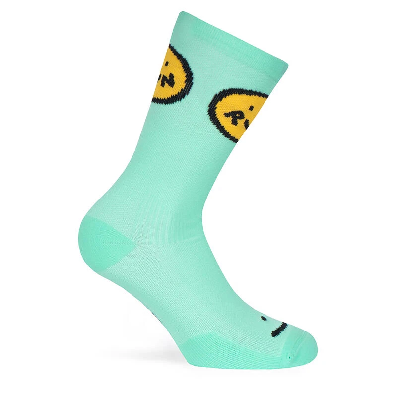 Calcetin Running Unisex Smile Run, Tricotado Color Turquesa 3 Calcetin Running Unisex Smile Run, Tricotado Color Turquesa - Imagen 3