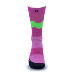 CALCETINES "BE STRONG" FUCSIA DE RUNNING -Deporte Total Shop calcetines be strong fucsia de running 3