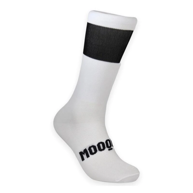 Calcetines De Ciclismo Altos Blancos Verano Unisex Le Club Pro Mooquer 2 Calcetines De Ciclismo Altos Blancos Verano Unisex Le Club Pro Mooquer - Imagen 2