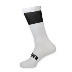Calcetines De Ciclismo Altos Blancos Verano Unisex Le Club Pro Mooquer