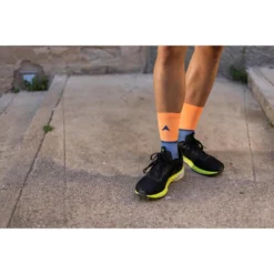 Calcetines De Ciclismo Lana Merina Naranja Azul 3 Pack -Deporte Total Shop calcetines de ciclismo lana merina naranja azul 3 pack 1