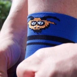 CALCETINES DE RUNNING #COMOUNACABRA Unisex - KAMUABU Color AZUL - Trailrunning -Deporte Total Shop calcetines de running comounacabra unisex kamuabu color azul trailrunning 4