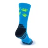 CALCETINES DE RUNNING #PATITAS Unisex - KAMUABU Color TURQUESA De 23CM 1 Hilo