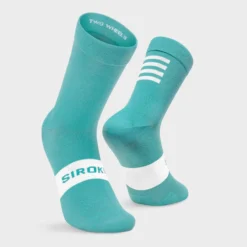 Calcetines Para Ciclismo S1 Cyan Trollstigen