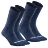 Calcetines Térmicos De Montaña Y Nieve 2 Pares Adulto Quechua SH100 X-Warm Azul