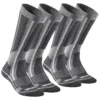 Calcetines Térmicos De Montaña Y Nieve Anti-rozaduras 2 Pares Quechua SH520