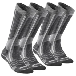 Calcetines Térmicos De Montaña Y Nieve Anti-rozaduras 2 Pares Quechua SH520