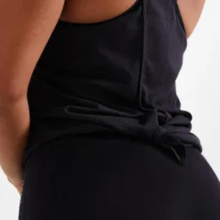 Camiseta Crosstraining Musculación Sin Mangas Tirantes Mujer Negro -Deporte Total Shop camiseta crosstraining musculacion sin mangas tirantes mujer negro 4