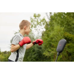 Camiseta De Boxeo Manga Corta Y Capucha Niños Outshock 100 Gris -Deporte Total Shop camiseta de boxeo manga corta y capucha nios outshock 100 gris 2