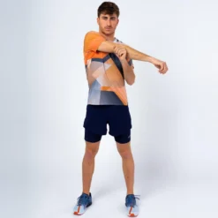 Camiseta De Manga Corta Running Poliéster Reciclado Hombre TRR Multi Color -Deporte Total Shop camiseta de manga corta running poliester reciclado hombre trr multi color 4