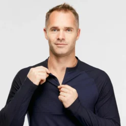 Camiseta De Montaña Trekking Manga Larga De Hombre Tropic 900 Azul -Deporte Total Shop camiseta de montaa trekking manga larga de hombre tropic 900 azul 2