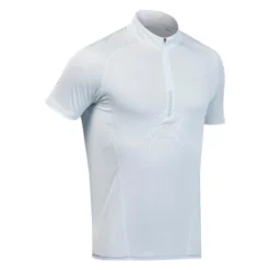 Camiseta De Montaña Y Trekking Ultraligera Con Cremallera Hombre Quechua FH500 -Deporte Total Shop camiseta de montaa y trekking ultraligera con cremallera hombre quechua fh500 3