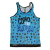 CAMISETA DE RUNNING #COMOUNACABRA Para HOMBRE - KAMUABU Azul De Tirantes