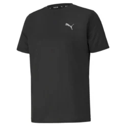 Camiseta De Running De Manga Corta Favourite Hombre PUMA Negro