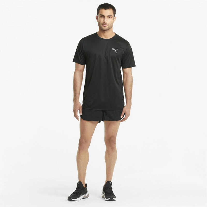 Camiseta De Running De Manga Corta Favourite Hombre PUMA Negro 4 Camiseta De Running De Manga Corta Favourite Hombre PUMA Negro - Imagen 4