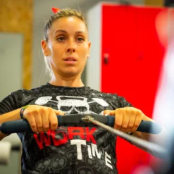 CAMISETA DE RUNNING #WORKTIME Para MUJER - KAMUABU Color Negra 90grs 7 CAMISETA DE RUNNING #WORKTIME Para MUJER - KAMUABU Color Negra 90grs -Deporte Total Shop camiseta de running worktime para mujer kamuabu color negra 90grs 3