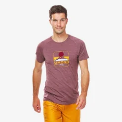 Camiseta Escalada Y Montaña Lana Merino Hombre Simond Edge 11 Camiseta Escalada Y Montaña Lana Merino Hombre Simond Edge -Deporte Total Shop camiseta escalada y montaa lana merino hombre simond edge burdeos