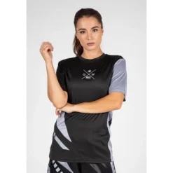 Gorilla Wear Camiseta Hornell Negra - Gris -Deporte Total Shop camiseta hornell negra gris 3