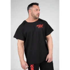 Camiseta Musculación Manga Corta Hombre GORILLA WEAR Agustine Old School Marrón 11 Camiseta Musculación Manga Corta Hombre GORILLA WEAR Agustine Old School Marrón -Deporte Total Shop camiseta musculacion manga corta hombre gorilla wear agustine old school negro