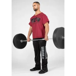 Camiseta Musculación Manga Corta Hombre GORILLA WEAR Classic Work Out Rojo -Deporte Total Shop camiseta musculacion manga corta hombre gorilla wear classic work out rojo 2