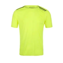 Camiseta Para Correr Oliver Negro -Deporte Total Shop camiseta para correr oliver amarillo neon