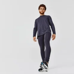 Kalenji Camiseta Running Dry+ Hombre Negro Manga Larga Transpirable -Deporte Total Shop camiseta running dry hombre negro manga larga transpirable 3