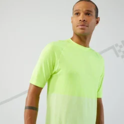 CAMISETA RUNNING HOMBRE TRANSPIRABLE KIPRUN CARE AMARILLO -Deporte Total Shop camiseta running hombre transpirable kiprun care amarillo 3