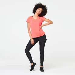 Kalenji Camiseta Running Manga Corta Transpirable Mujer Dry Rosa -Deporte Total Shop camiseta running manga corta transpirable mujer dry rosa 2