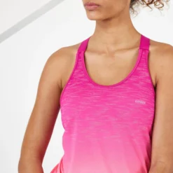Camiseta Running Sin Mangas Sujetador Integrado Mujer Kiprun Care Rosa Degradado 9 Camiseta Running Sin Mangas Sujetador Integrado Mujer Kiprun Care Rosa Degradado -Deporte Total Shop camiseta running sin mangas sujetador integrado mujer kiprun care rosa degradado 4