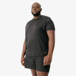 Kalenji Camiseta Running Transpirable Hombre - Dry Negro (de La 4XL A La 5XL)