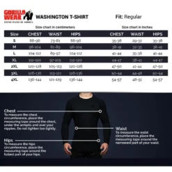 Gorilla Wear Camiseta Sin Mangas - Washington - Negro -Deporte Total Shop camiseta sin mangas washington negro 4